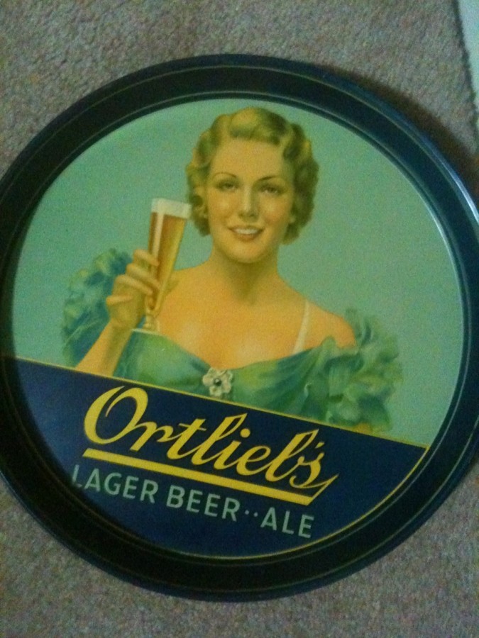 Ortlieb's Beer Tray